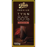 Freia 86% premium cocoa dark chocolate 100 grams Norwegian Foodstore