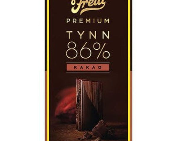 Freia 86% premium cocoa dark chocolate 100 grams Norwegian Foodstore