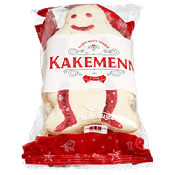 Cookie figures 5 pack 330 grams (Kakemenn) Norwegian Foodstore