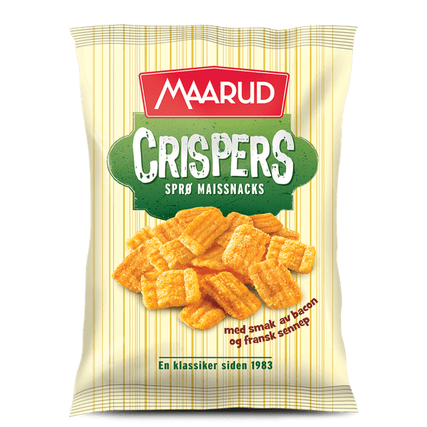 Maarud Crispers 125 grams Norwegian Foodstore