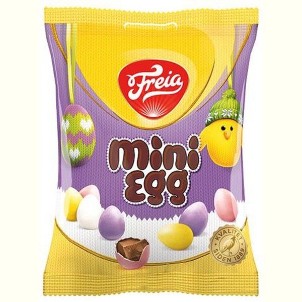 Freia Easter Eggs (Påskeegg) 4 eggs 136 grams – Norwegian Foodstore