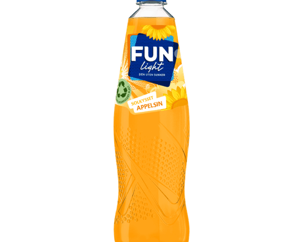 Fun light Orange 0,8 L concentrate (Appelsin saft) Norwegian Foodstore