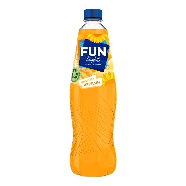 Fun light Orange 0,8 L concentrate (Appelsin saft) Norwegian Foodstore