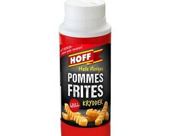 Hoff Pommes Frites Spice Mix (Hoffs Pommes Frites Grillkrydder) 700 grams Norwegian Foodstore