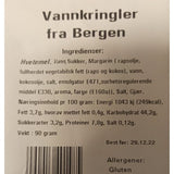 Vannkringle 5 pk 90 grams ( water pretzel) Norwegian Foodstore