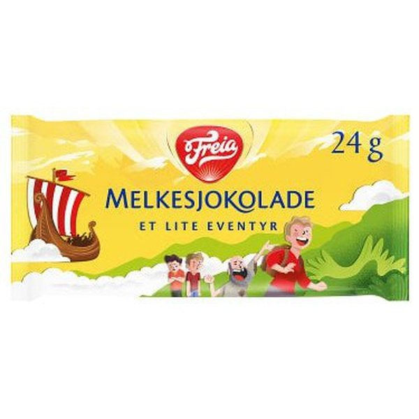 Freia milkchocolate mini fairytale 24 gram (Melkesjokolade eventyr mini) Norwegian Foodstore