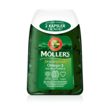Norwegian Mollers Pharma No Aftertaste High Concentrated Omega-3/fish Oil.  80 Capsules 