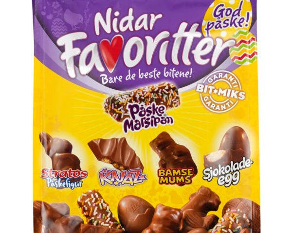 Nidar Easter Favorites (Nidar Påske Favoritter) 300 grams Norwegian Foodstore