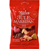 Nidar Christmas marzipan & milk chocolate 130 / 193 grams (Jule marsipan) Norwegian Foodstore