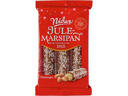 Nidar Christmas snow sticks 150 grams (Jule Snøstenger) Norwegian Foodstore