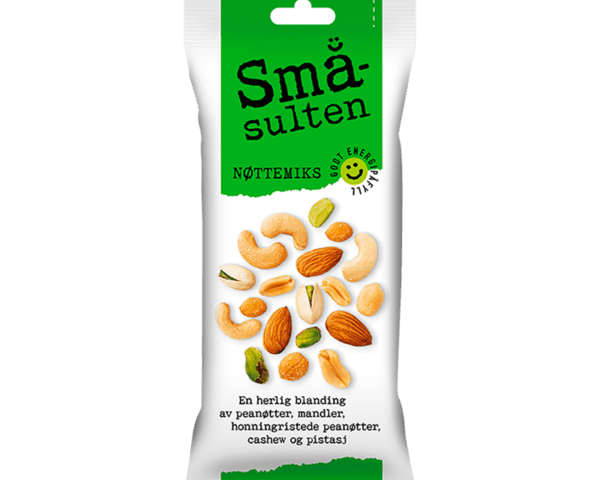 Nutmix Småsulten 60 grams Norwegian Foodstore