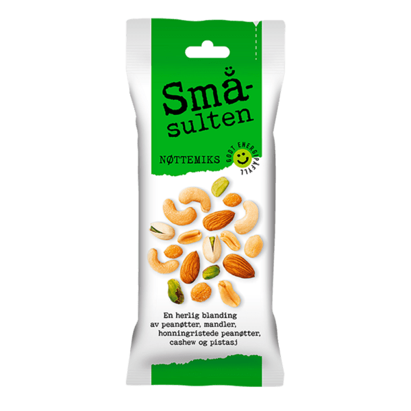 Nutmix Småsulten 60 grams Norwegian Foodstore