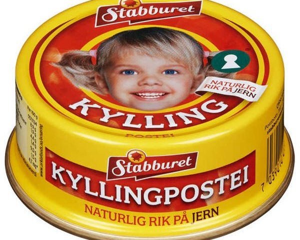 Stabburet Chicken liver pate 100 gram (Kyllingpostei) Norwegian Foodstore