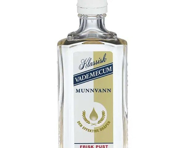 Klassisk Vademecum 75 ml mouthwash (munnskylle vann) Norwegian Foodstore