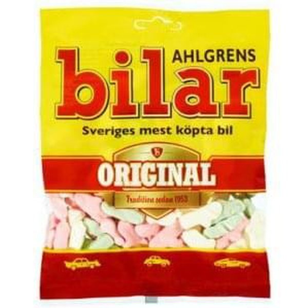 Ahlgrens cars candy 160 gram (Biler) Norwegian Foodstore