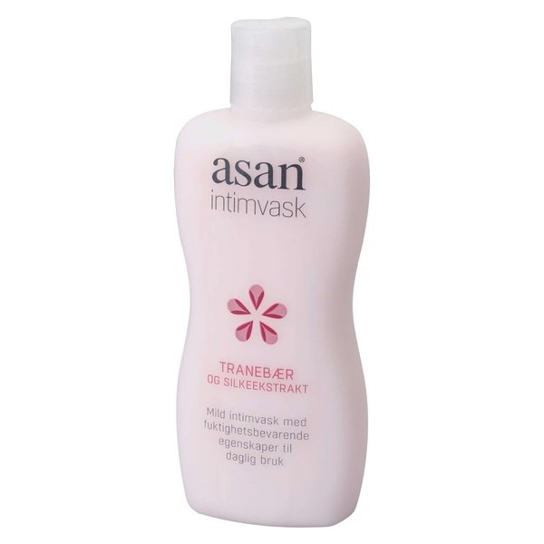 ASAN intimate wash cranberry 220ML (Intim vask tranebær) Norwegian Foodstore