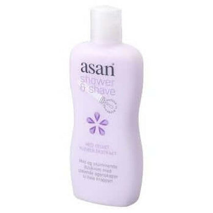 ASAN Shower & shave with flower extract 3 in 1 220ML Norwegian Foodstore