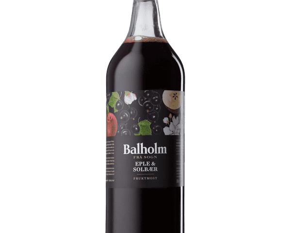 Balholm apple & blackcurrant juice (Eple og solbær fruktmost) 1 liter Norwegian Foodstore