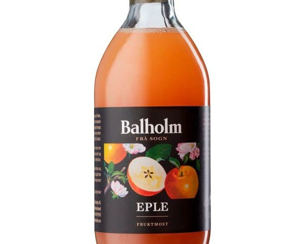 Balholm apple juice (Eple fruktmost) 0,33 liter Norwegian Foodstore