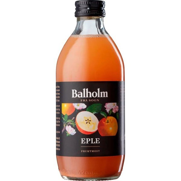 Balholm apple juice (Eple fruktmost) 0,33 liter Norwegian Foodstore
