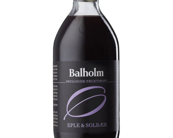 Balholm organic apple & blackcurrant juice (Eple & solbær økologisk fruktmost) 0,33 liter Norwegian Foodstore