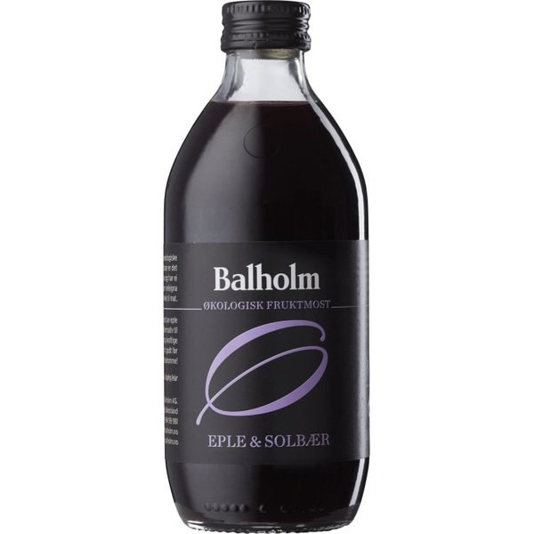 Balholm organic apple & blackcurrant juice (Eple & solbær økologisk fruktmost) 0,33 liter Norwegian Foodstore