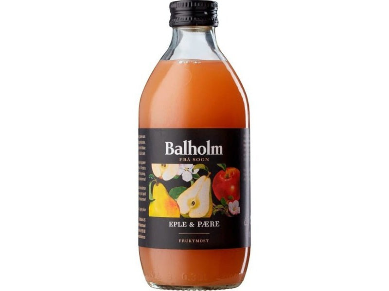Balholm apple & pear juice (Eple & pære fruktmost) 0,33 liter Norwegian Foodstore
