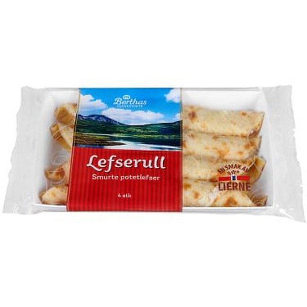 Berthas lefserull pastry 275 gram (4-pack) Norwegian Foodstore