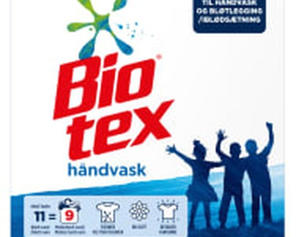 Biotex Hand wash detergent powder (Håndvask) 549 gram Norwegian Foodstore