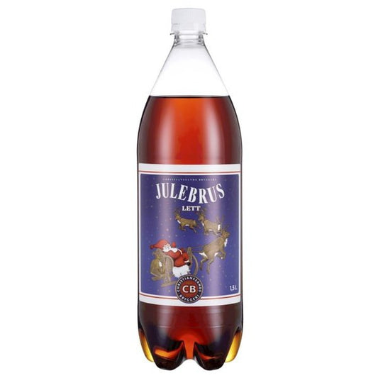 CB Christmas Soda no sugar 1,5L (Julebrus Lett) Norwegian Foodstore