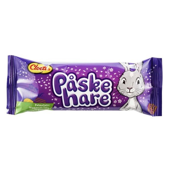 Cloetta Easterbunny Foam (Påskehare skum) 22 grams Norwegian Foodstore