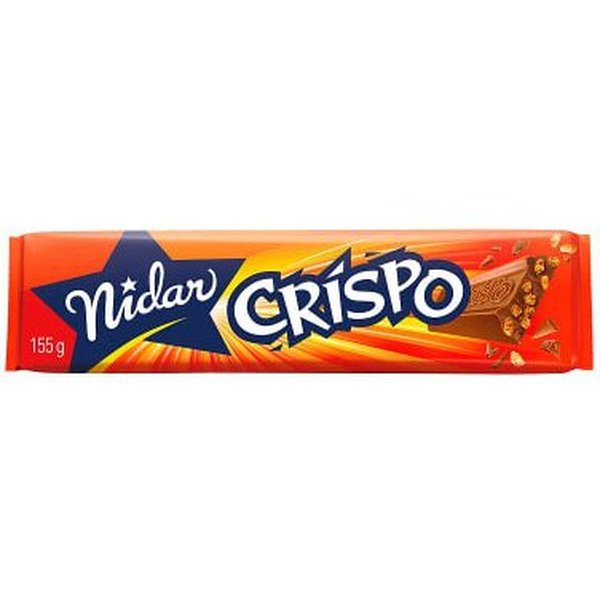 Nidar Crispo chocolate crisp 150 gram Norwegian Foodstore