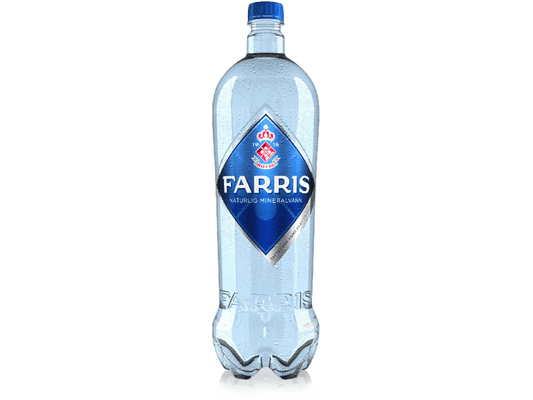 FARRIS Sparkling water 0,5 / 1,5 L Norwegian Foodstore