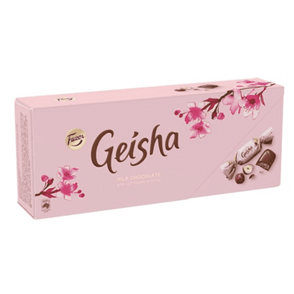 Fazer Geisha with hazelnut filling (Konfekt) 228 grams Norwegian Foodstore