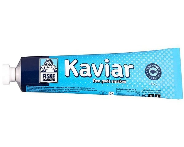 Fiskemannen Smoked Cod Roe (Norwegian Kaviar) 185 gram Norwegian Foodstore