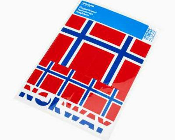 Norwegian Flag Stickers (Norsk flagg klistremerker) Norwegian Foodstore