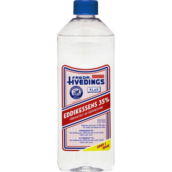 Fredr. Hvedings Vinegar 35% 0,5L (Eddikessens) Norwegian Foodstore