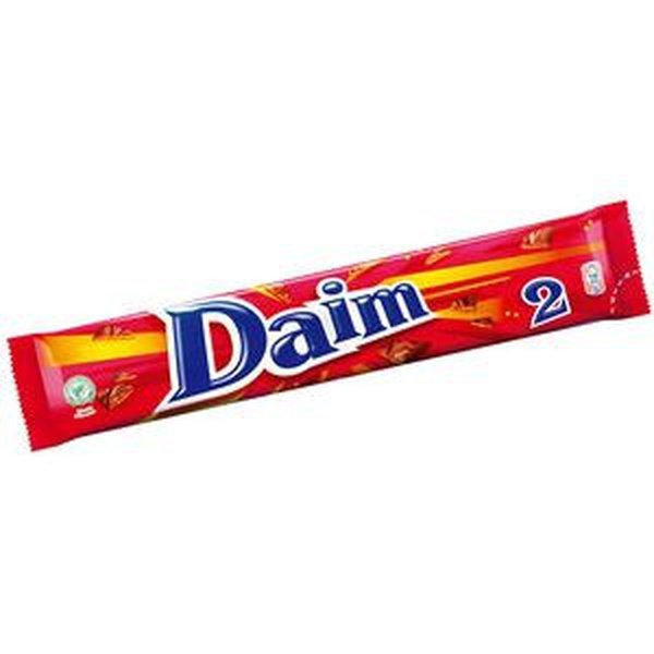 Daim Double chocolate bar 56 gram Norwegian Foodstore