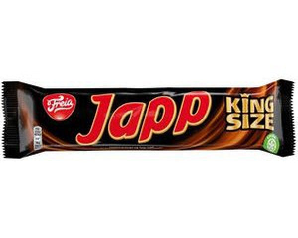 Freia JAPP  chocolate bar 82 gram Norwegian Foodstore