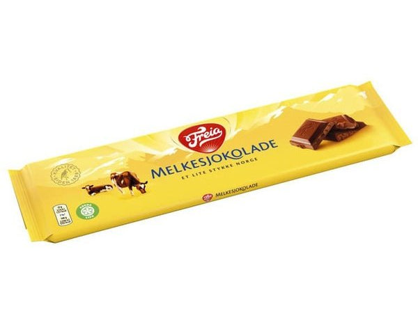 Freia Milk chocolate 200 gram (Melkesjokolade) Norwegian Foodstore