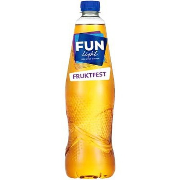 Fun light Fruit 0,8 L concentrate (Fruktfest saft) Norwegian Foodstore