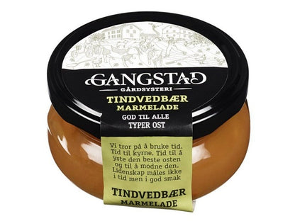 Gangstad Buckthorn marmelade 100 gram (Tindvedbær marmelade) Norwegian Foodstore