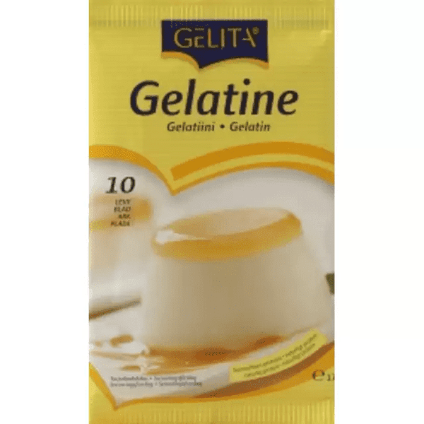 Gelita Gelatine plates (Gelatin plater) 10 plates 17 gram Norwegian Foodstore