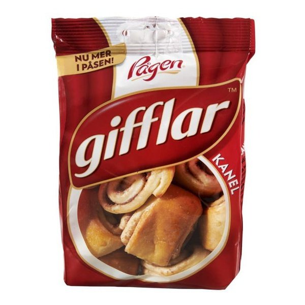 Pågen Gifflar kanel 300 grams Norwegian Foodstore