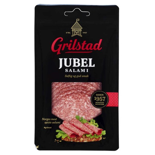 Grilstad Jubelsalami 100 gram Norwegian Foodstore
