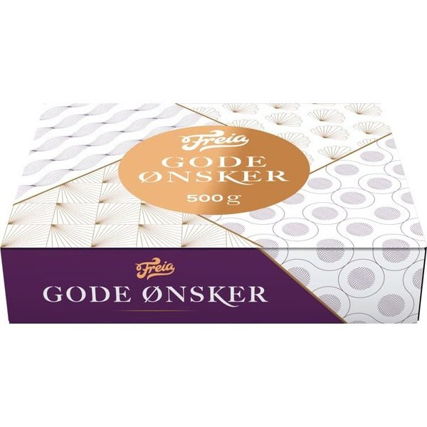 Freia Best wishes mixed chocolates 500 gram (Gode ønsker konfekt) Norwegian Foodstore