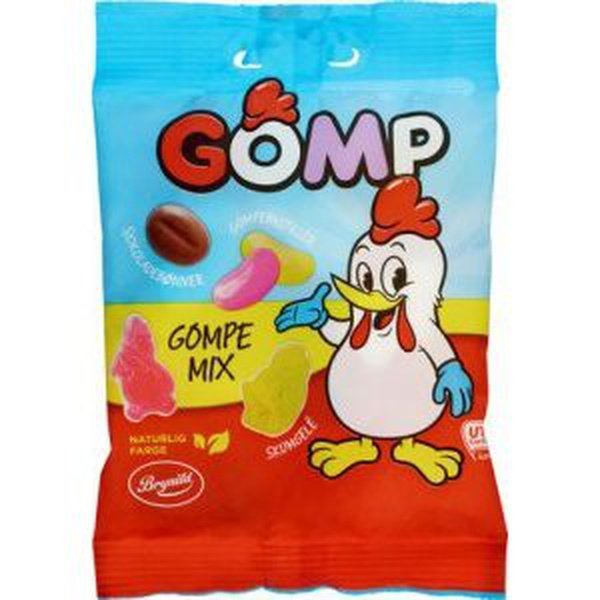 Brynild Gompemix gummies 70 grams Norwegian Foodstore