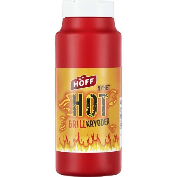 Hoff HOT Spice Mix (Hoff HOT Grillkrydder) 700 grams Norwegian Foodstore