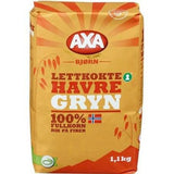 Axa Oatmeal 1,1 kg (Havregryn) Norwegian Foodstore