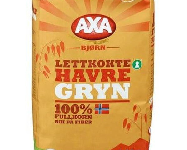 Axa Oatmeal 1,1 kg (Havregryn) Norwegian Foodstore